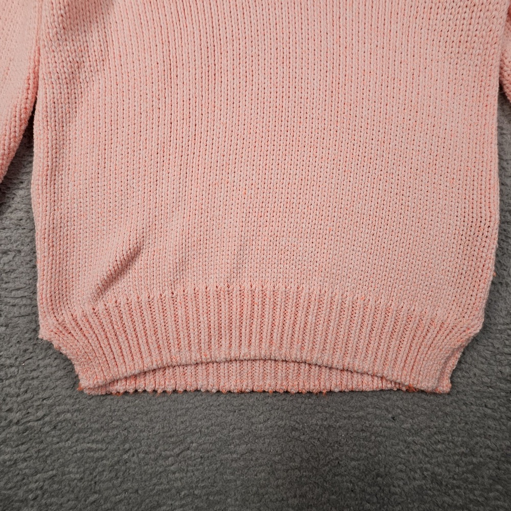 T Alexander Wang Sweater Womens S Orange Wash Out Oversized Designer Luxury Boho - Picture 3 of 11